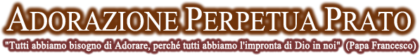 Tutti abbiamo bisogno di Adorare, perché tutti abbiamo l'impronta di Dio in noi (Papa Francesco)